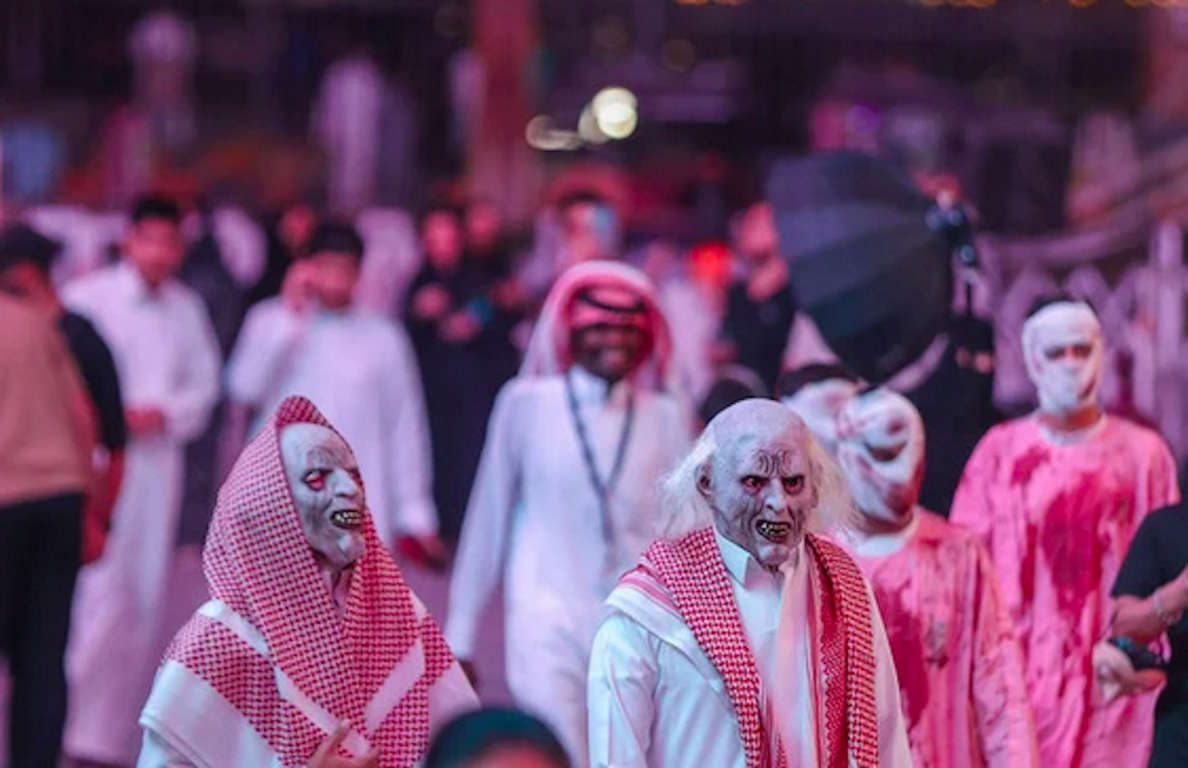 Pertama Kalinya Warga Arab Saudi Rayakan Halloween, Dapat Dukungan Pemerintah